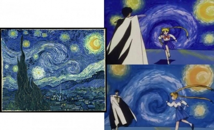 SAILOR MOON E LA "NOTTE STELLATA" DI VAN GOGH - EDUCAZIONE ALLA SALUTE